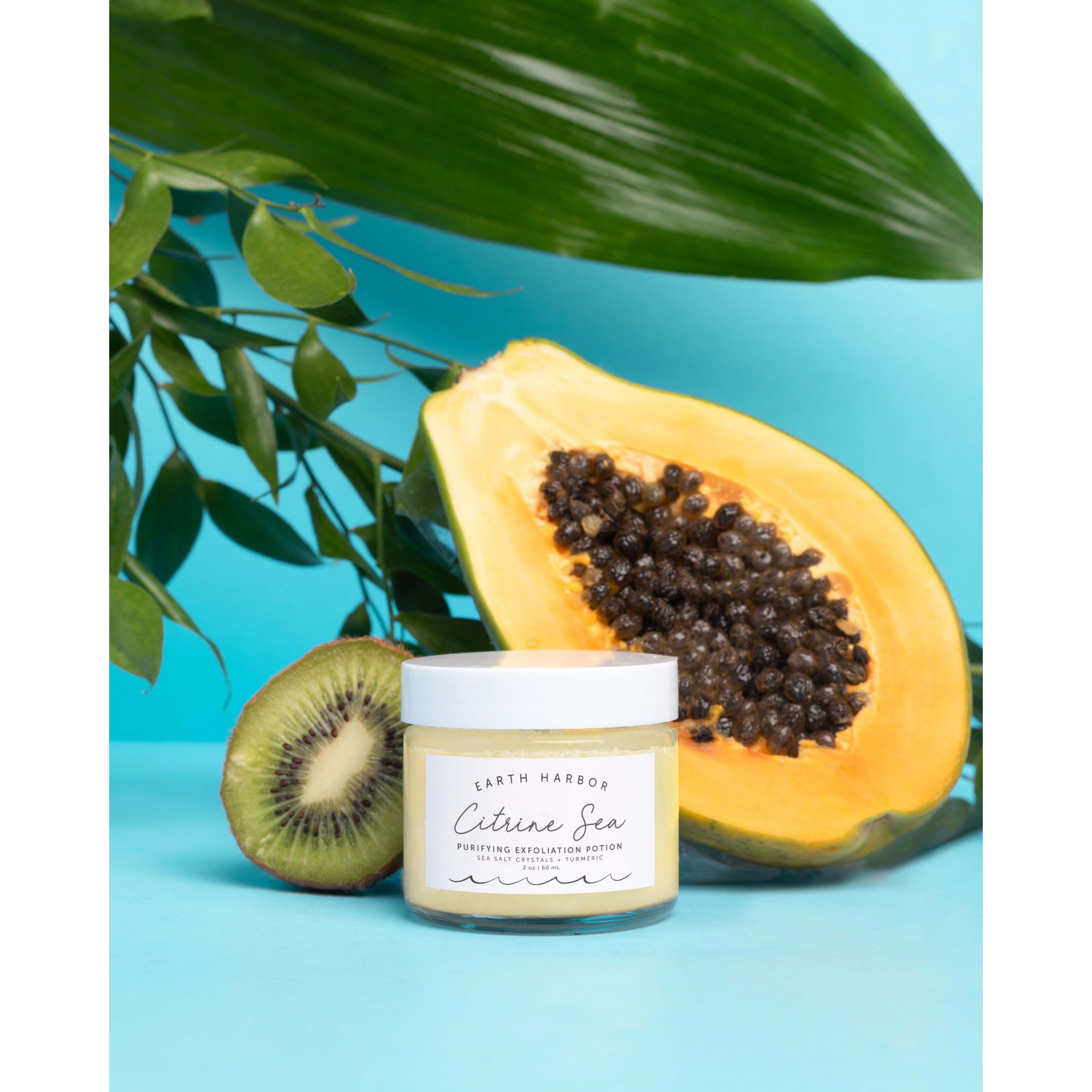 Earth Harbor Citrine Sea Purifying Exfoliation Potion 60 ml (obrázok 3)