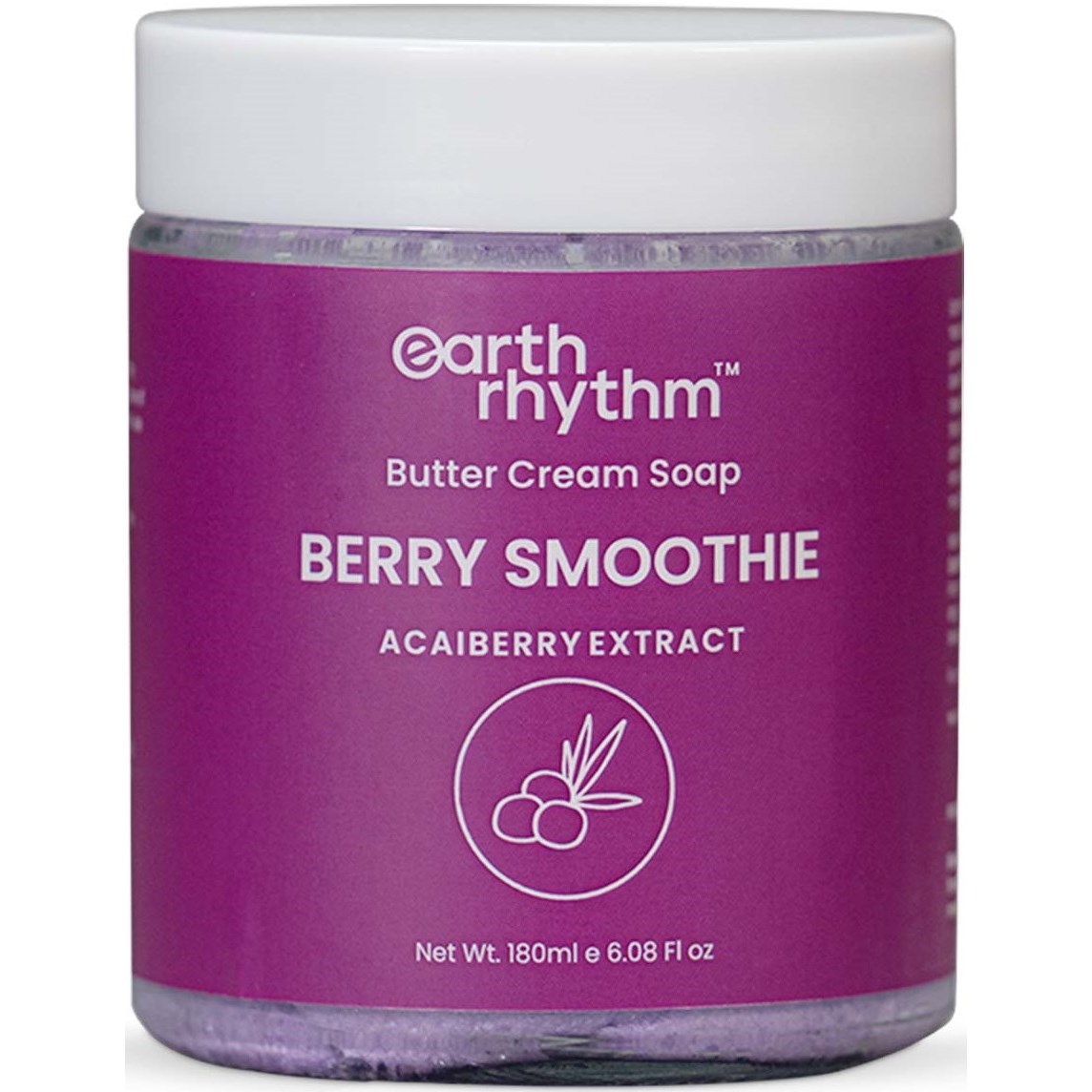 Läs mer om Earth Rhythm Berry Smoothie Butter Cream Soap 180 g