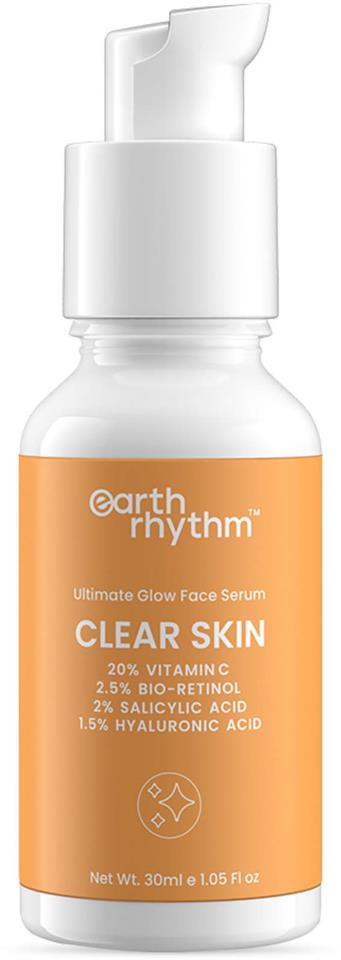 Earth Rhythm Clear Skin Ultimate Glow Face Serum 30 ml