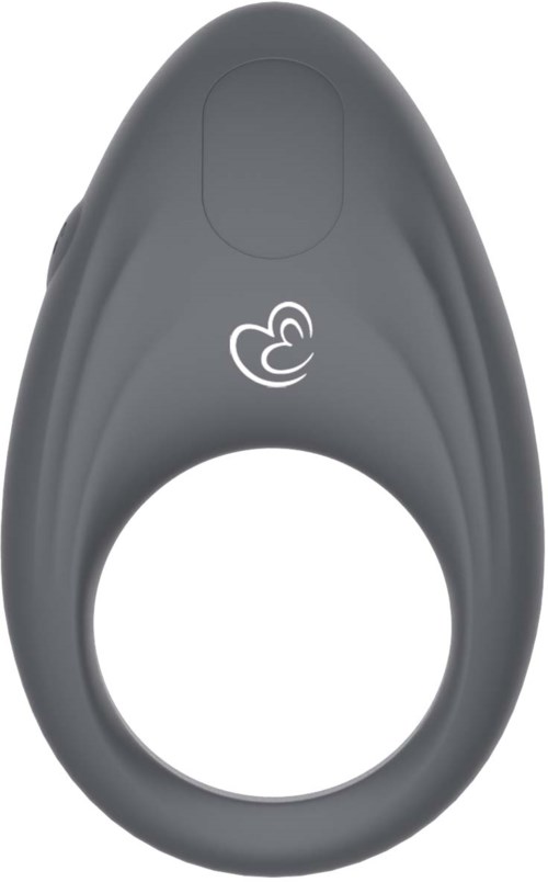A gray device with a small display and a heart symbol, possibly a health or fitness tracker.