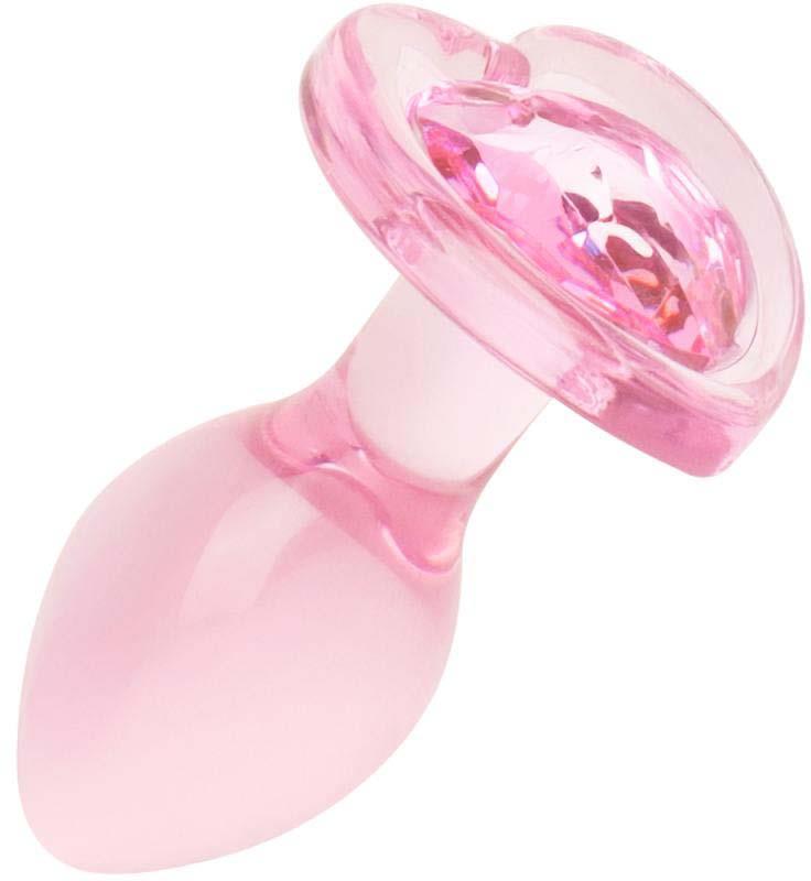 EasyToys Sensual Glass Butt Plug | lyko.com