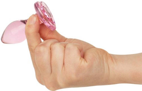 EasyToys Sensual Glass Butt Plug