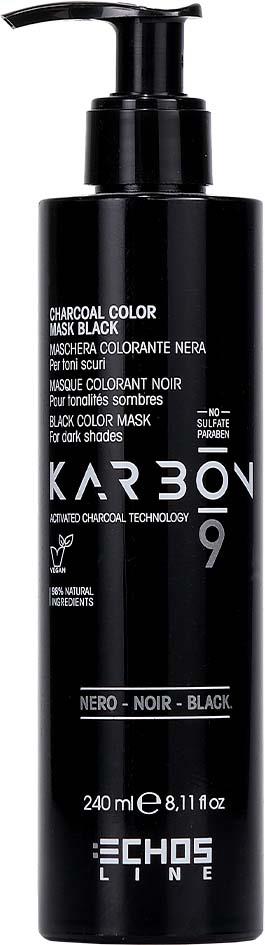 Echosline Charcoal Color Mask Black  240 ml