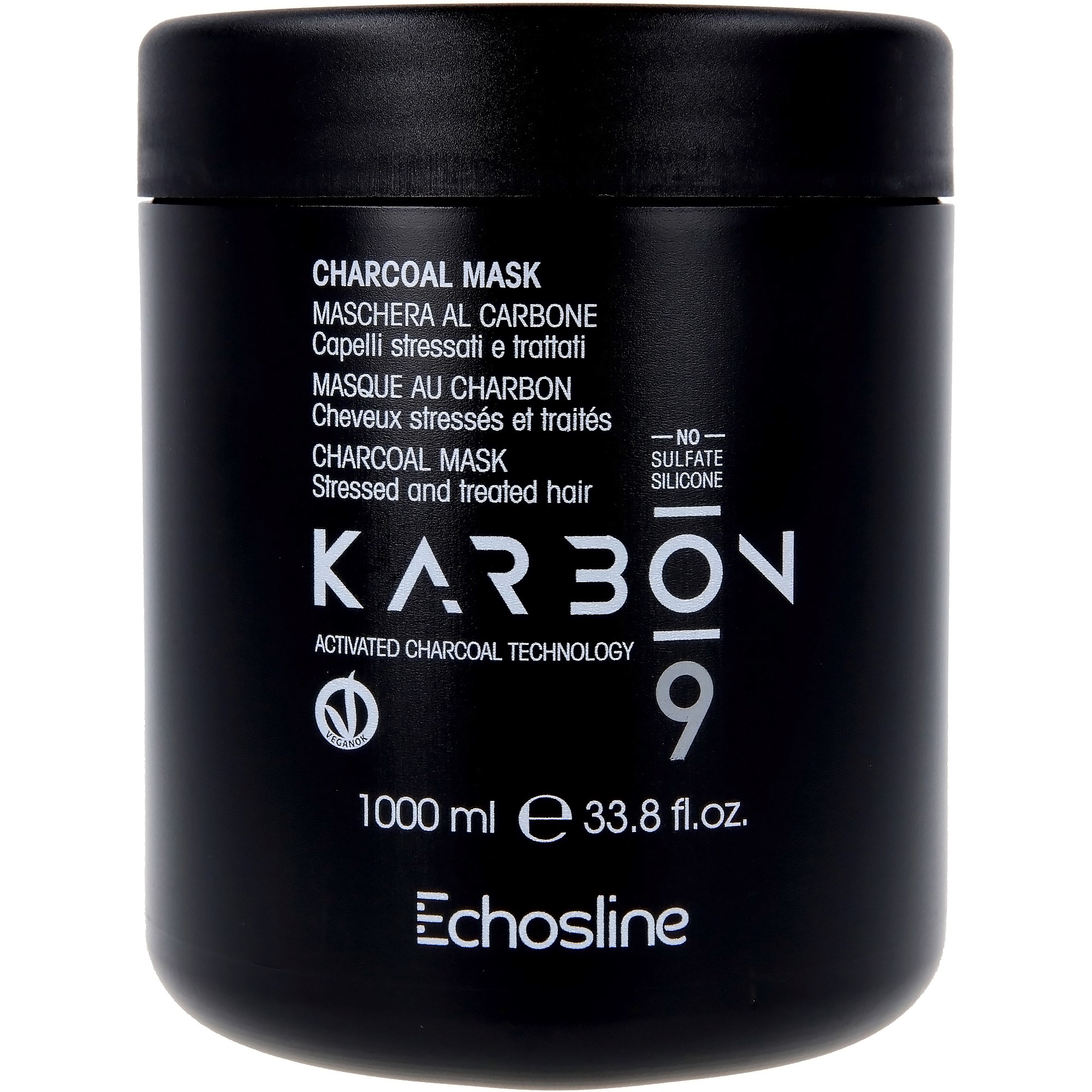 Läs mer om Echosline Charcoal Mask 1000 ml