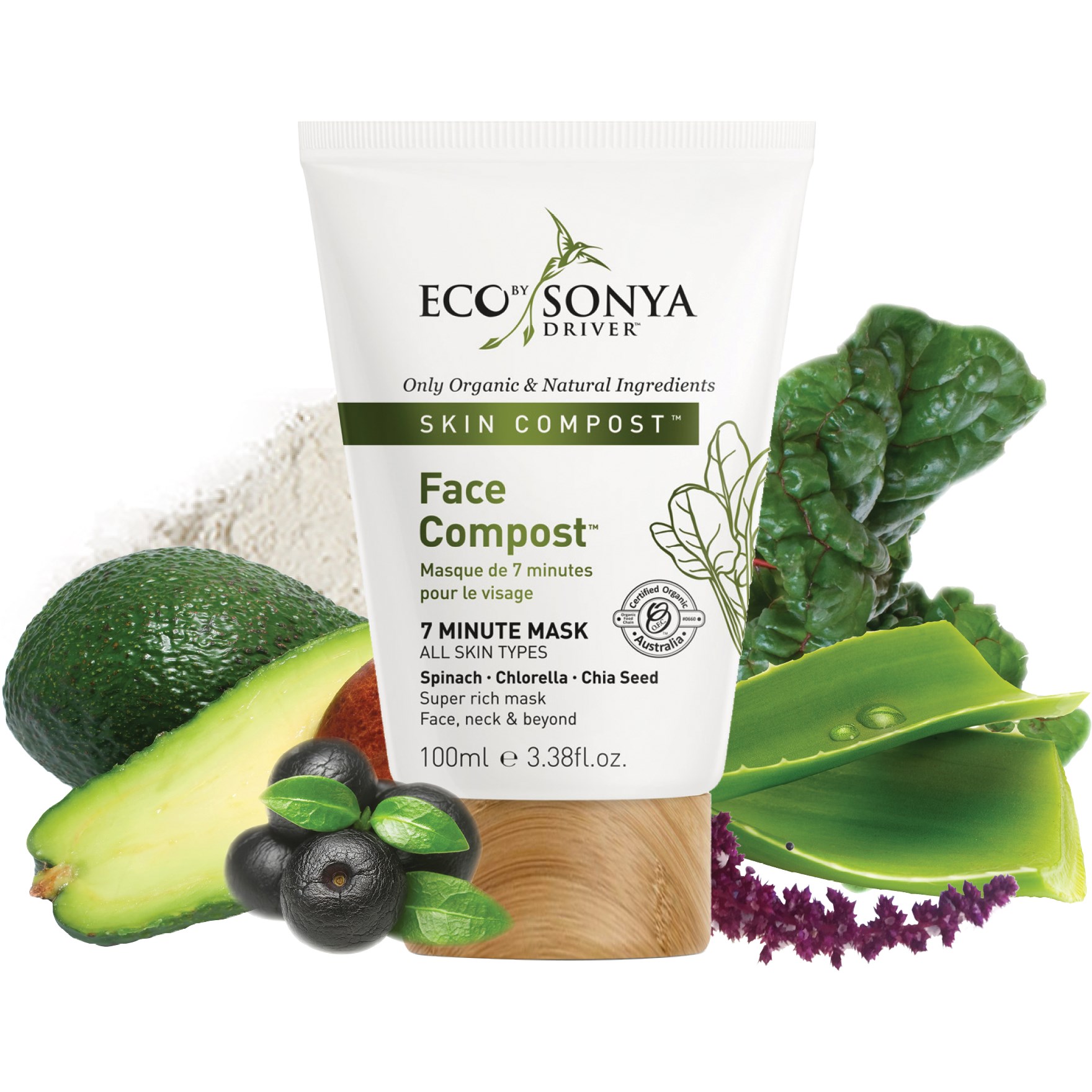 Eco By Sonya Face Compost (Mask) 100 ml (obrázok 3)