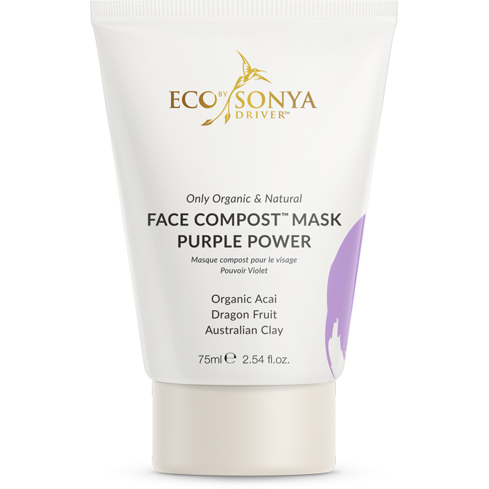 Фото - Маска для обличчя Veres Eco By Sonya Face Compost Purple Power 75 ml 