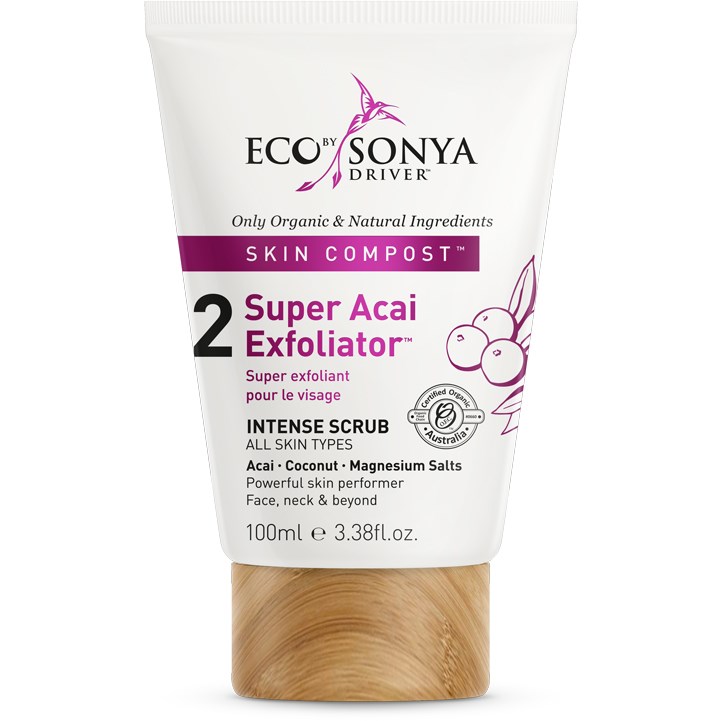 Läs mer om Eco By Sonya Super Acai Exfoliator 100 ml