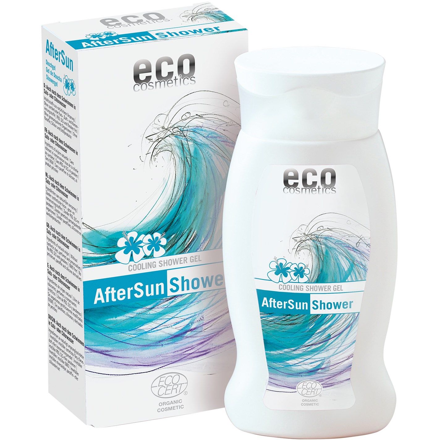Läs mer om Eco Cosmetics After Sun Shower Gel (Eukalyptus) 200 ml