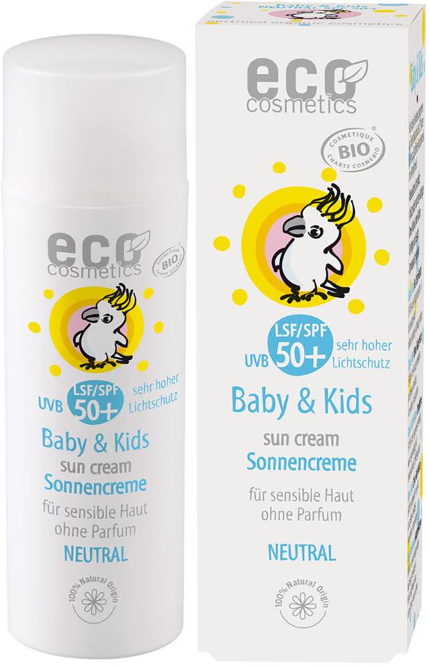 Eco Cosmetics Baby Solkräm 50+ Neutral 50ml