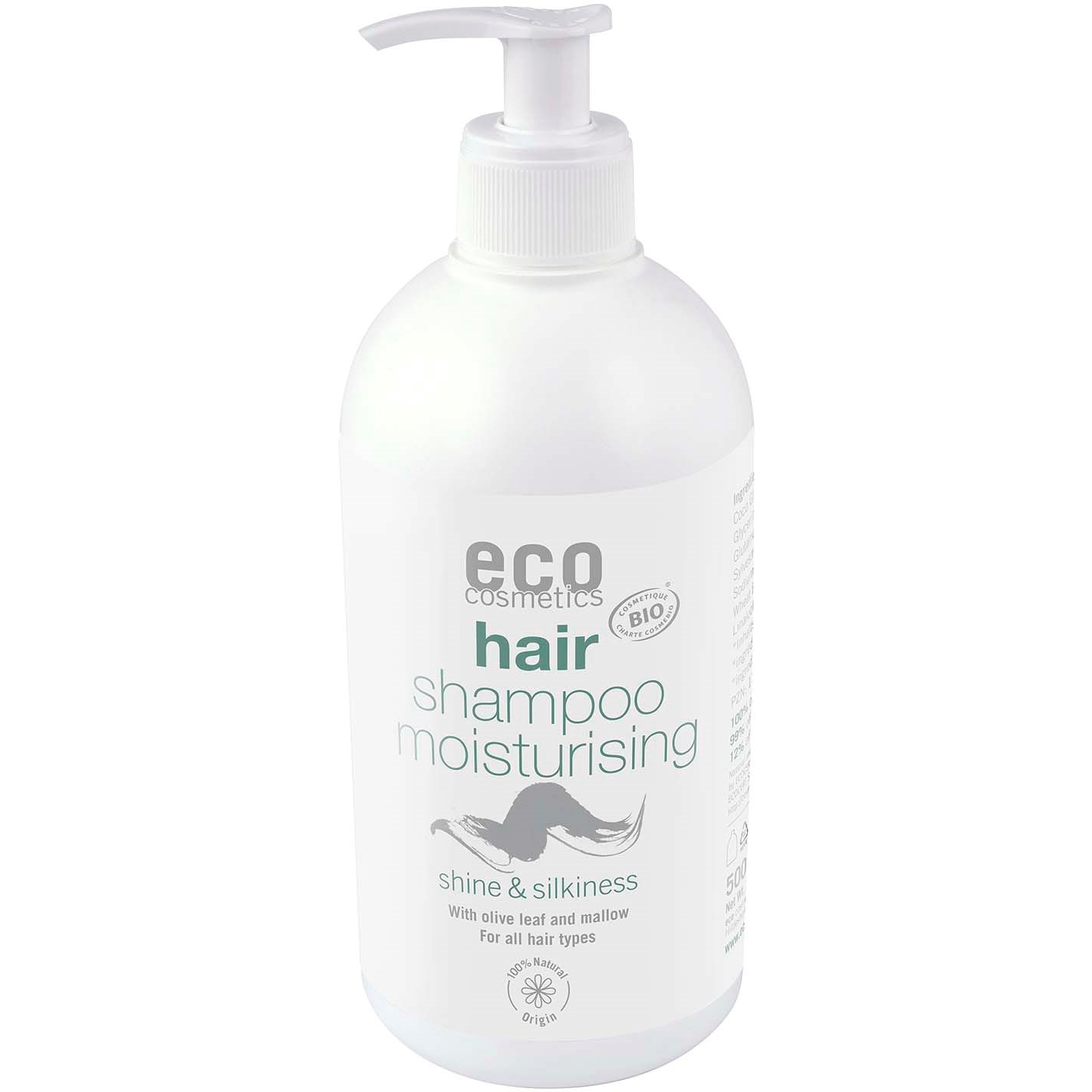 Läs mer om Eco Cosmetics Shampoo Moisturising 500 ml