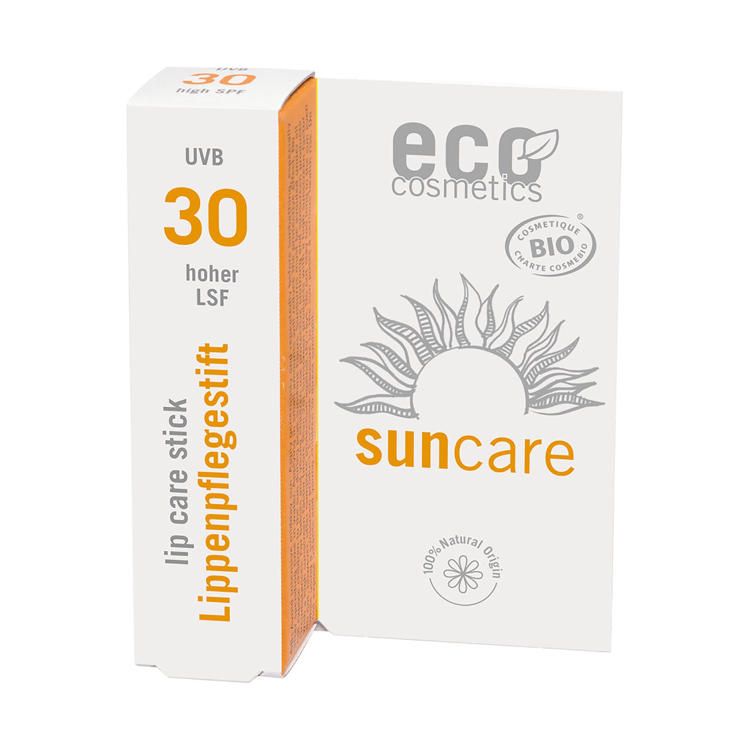 Eco Cosmetics Sol läppbalsam 30 Spf 4 g