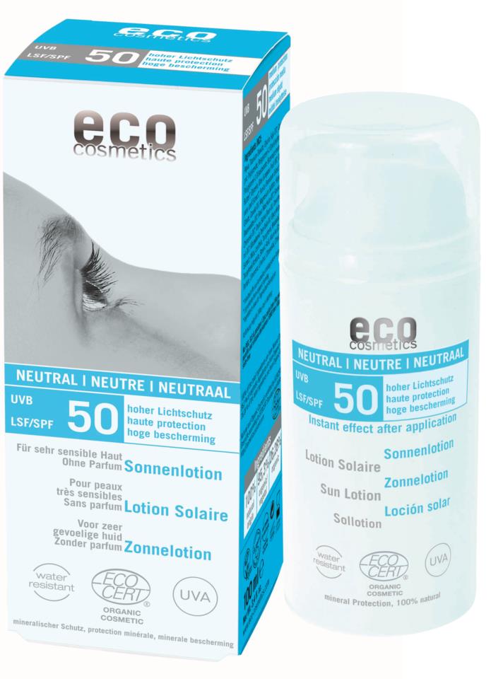 Eco Cosmetics Sollotion Neutral Spf 50 100ml