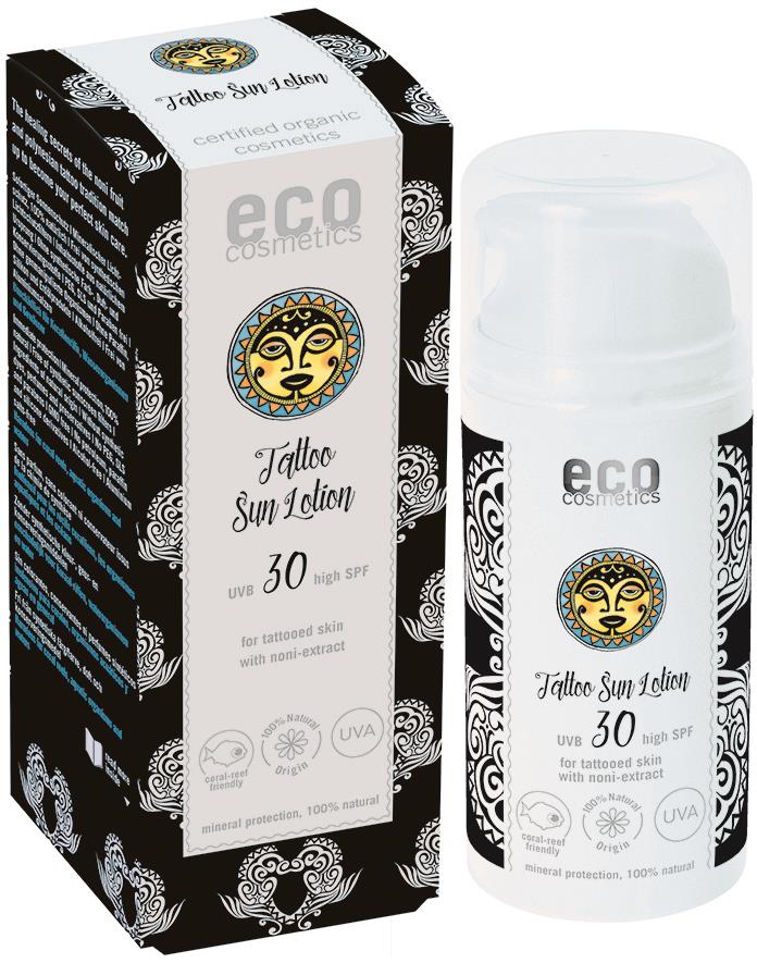 Eco Cosmetics Tattoo Sun Lotion (SPF 30) 100ml