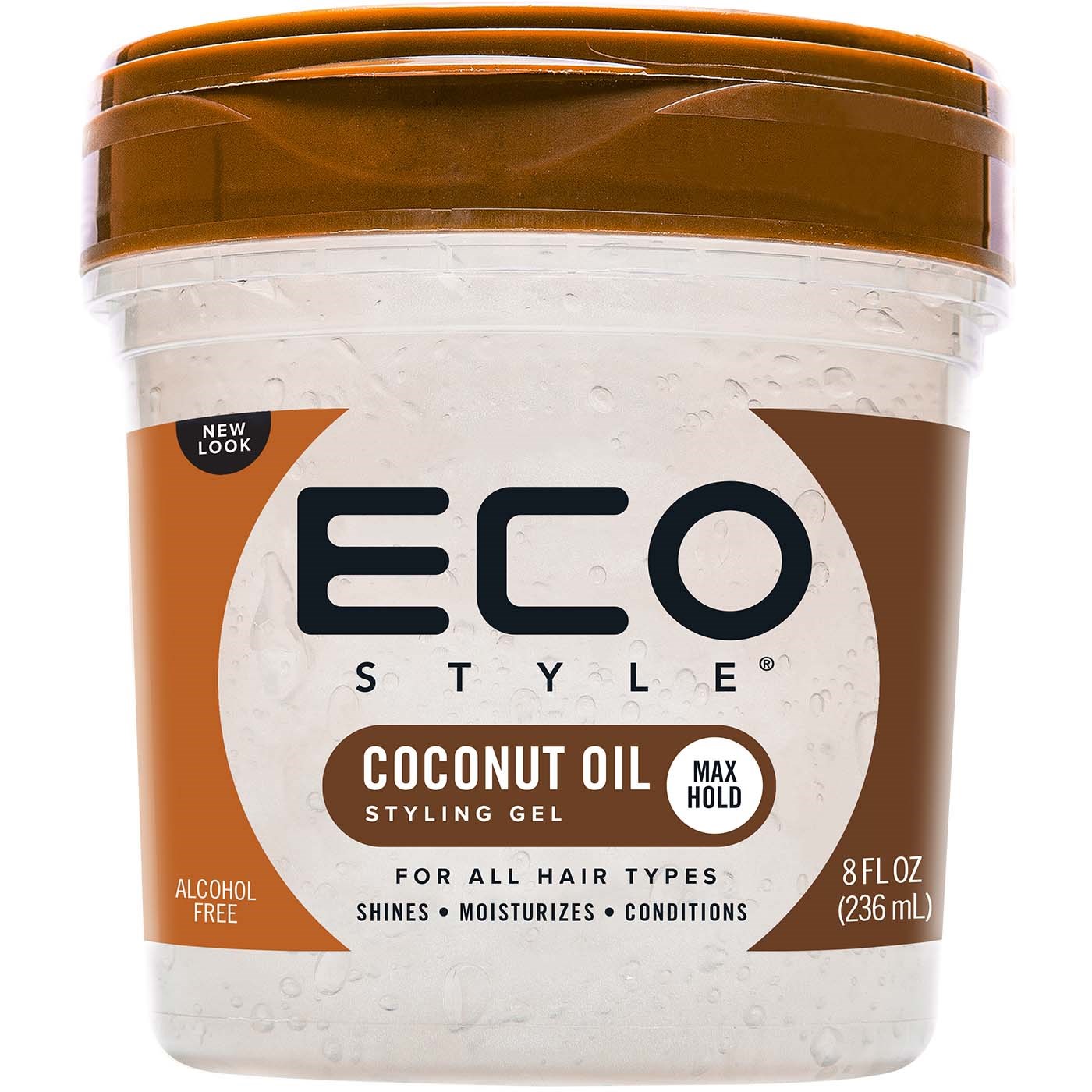 Eco Style Coconut Styling Gel 237 ml billede
