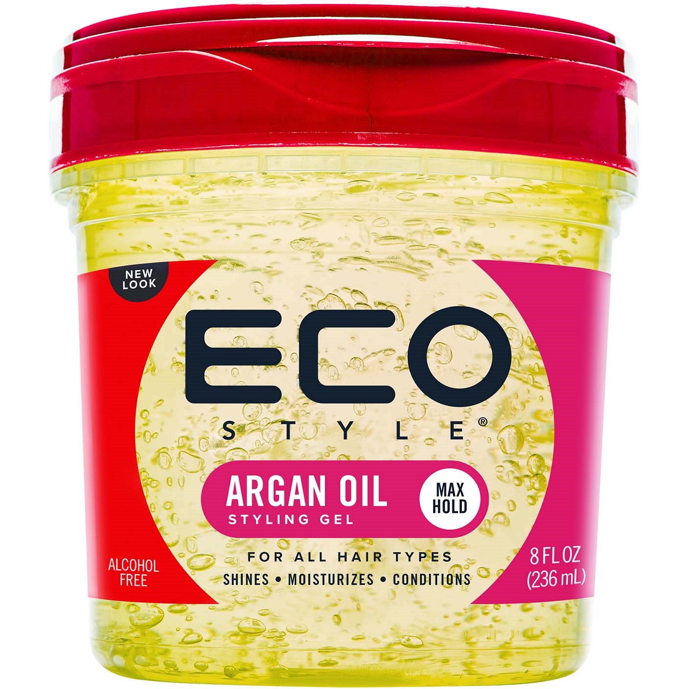 Eco Style Moroccan Argan Oil Styling Gel 237 ml billede