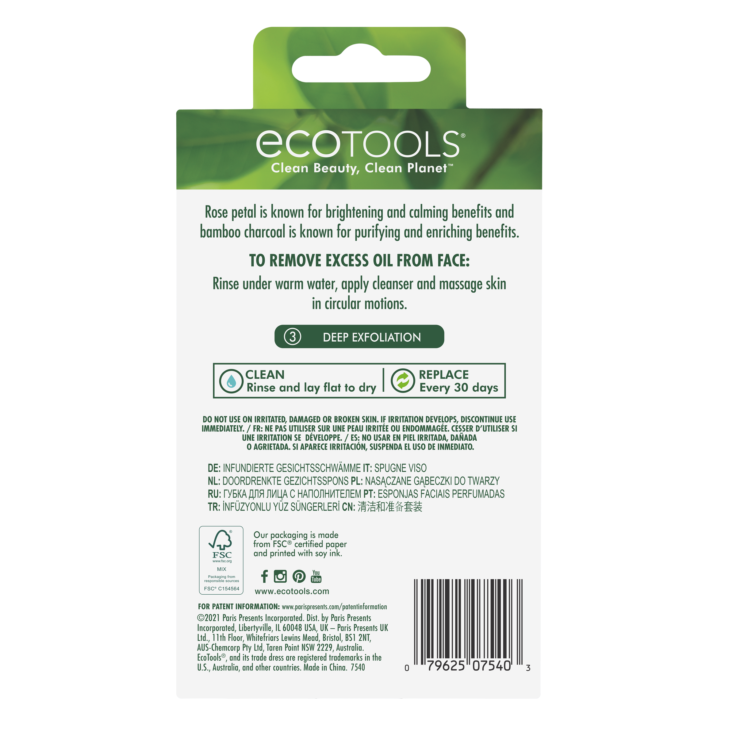EcoTools Infused Facial Sponges (obrázok 4)