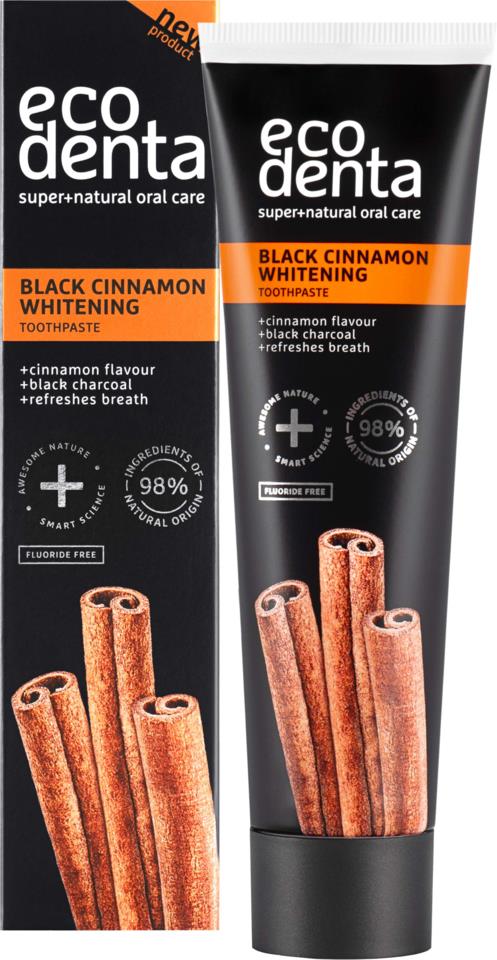 Ecodenta Black Cinnamon Whitening Toothpaste 100 ml