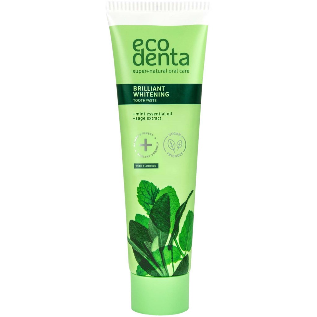Läs mer om Ecodenta Green Line Brilliant Whitening toothpaste 100 ml