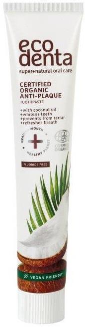 Ecodenta Organic Anti-plaque toothpaste with coconut oil 75m