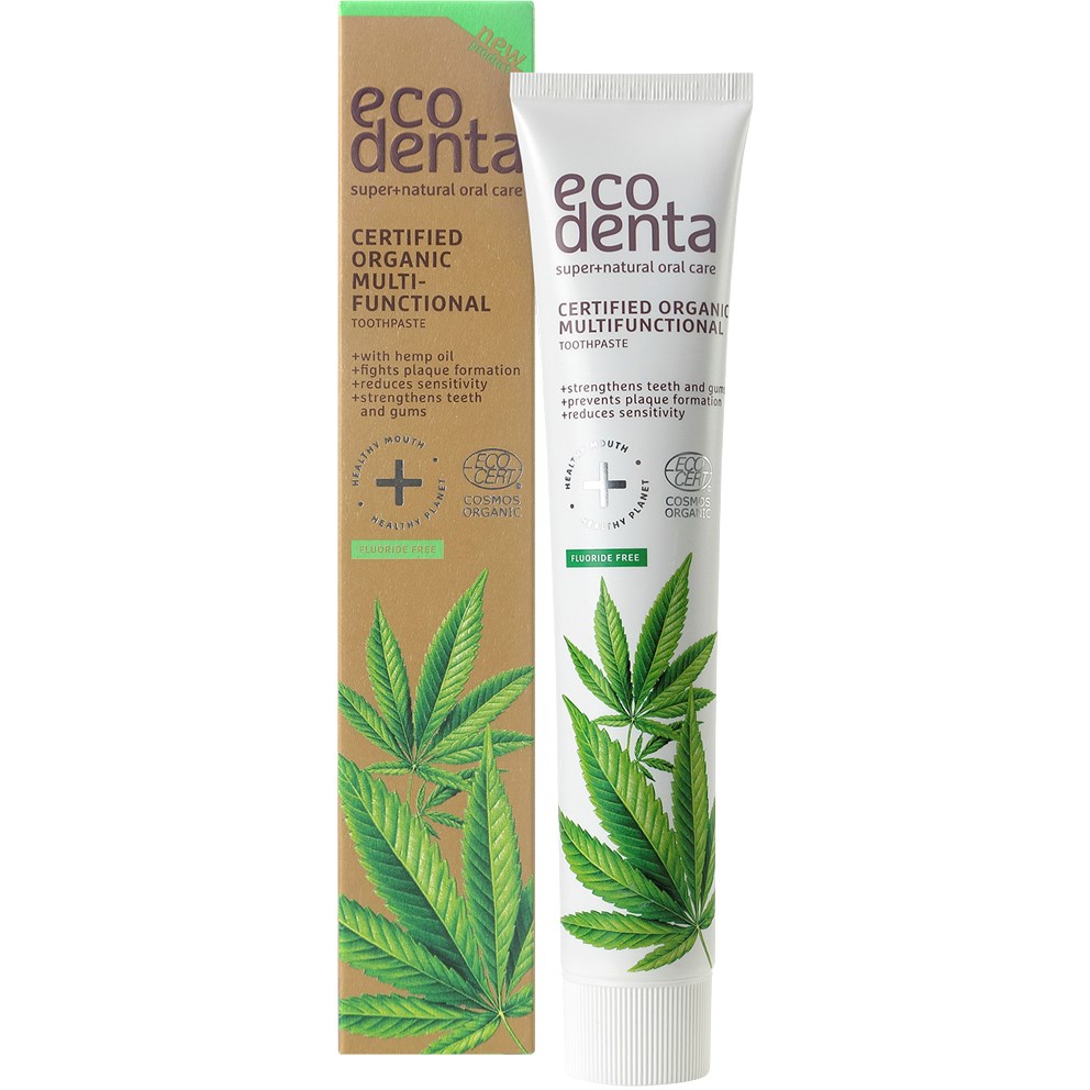 Läs mer om Ecodenta Organic Multifunctional Hemp Toothpaste 75 ml