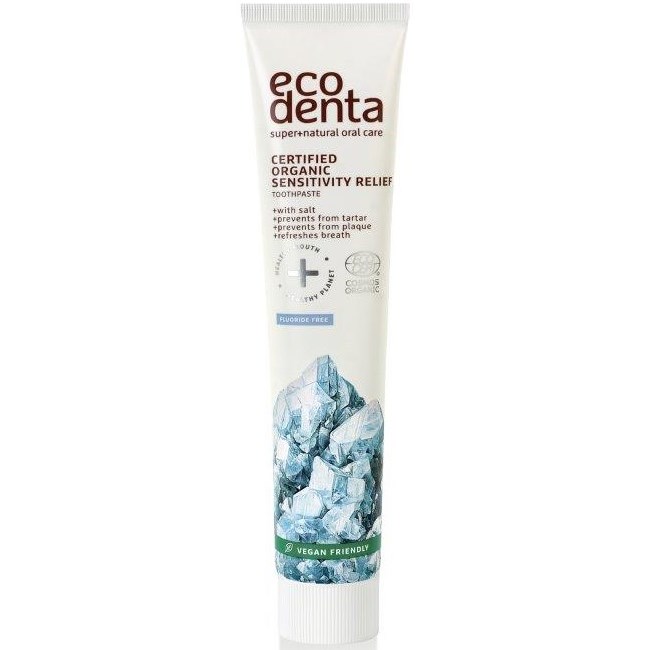 Läs mer om Ecodenta Organic Line Organic Sensitivity Relief toothpaste with salt