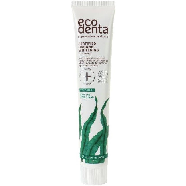 Läs mer om Ecodenta Organic Line Organic Whitenig toothpaste with spirulina 75 ml