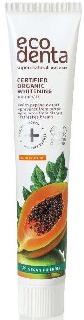 Ecodenta Organic Whitening toothpaste with papaya 75ml