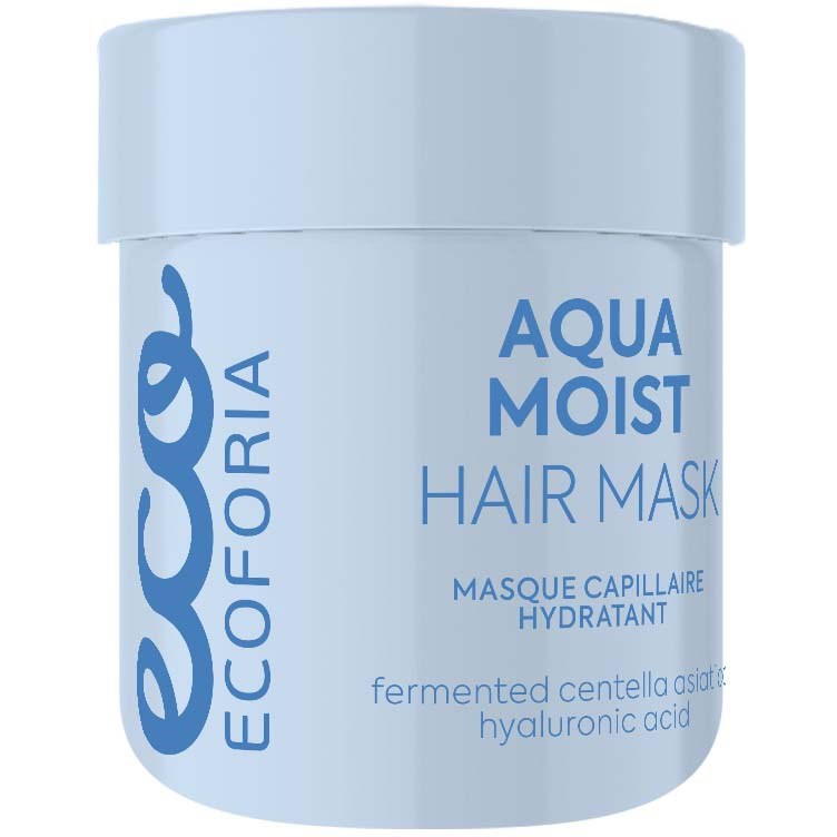 Läs mer om Ecoforia Aqua Moist Hair Mask 200 ml