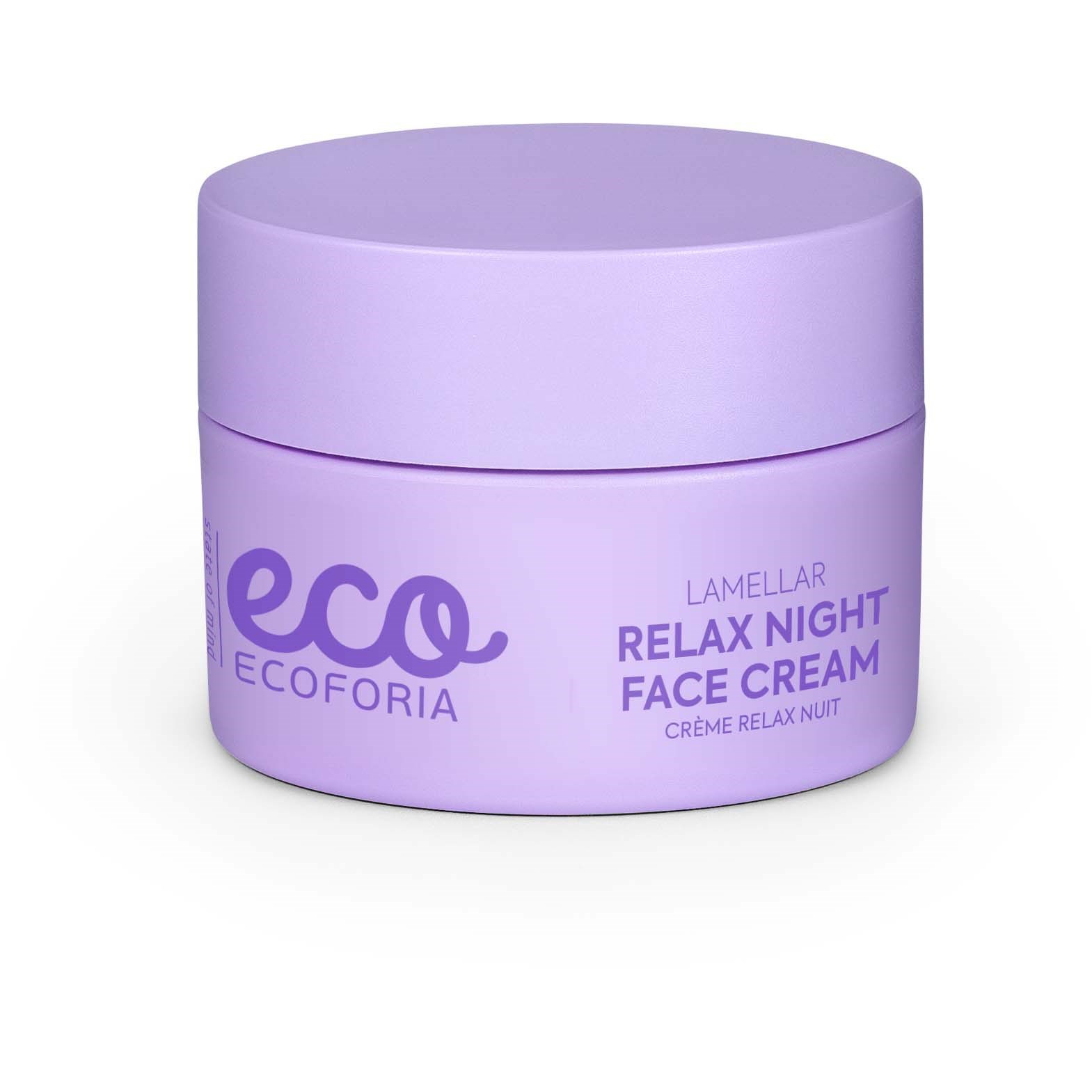 Läs mer om Ecoforia Lamellar Relax Night Face Cream 50 ml