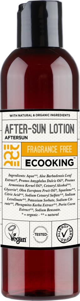 Ecooking Aftersun Fragrance Free 200ml