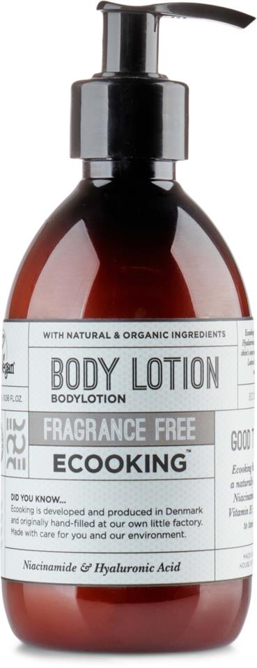 Ecooking Bodycare Body Lotion Fragrance Free 300 ml