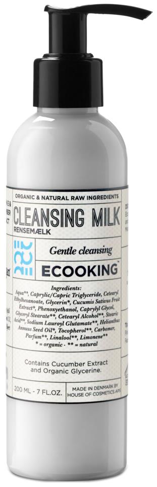 Ecooking Skincare Cleansing Milk 200 ml