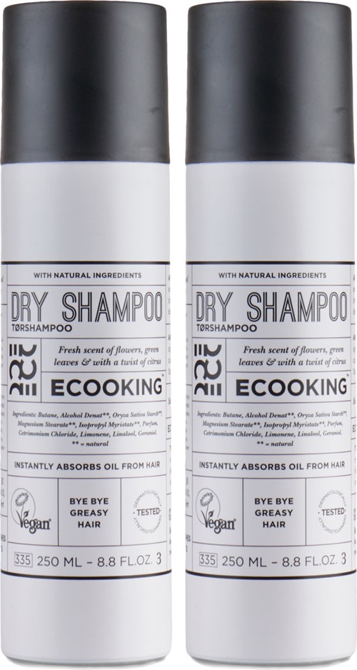 ECOOKING Dry Shampoo 250 ml x 2