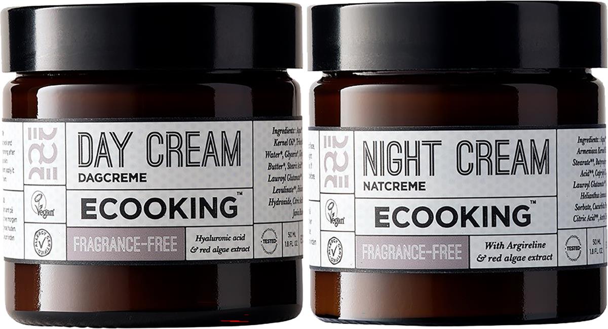 ECOOKING Fragrance Free Bundle Cream 50 ml & Night Cream 50 ml