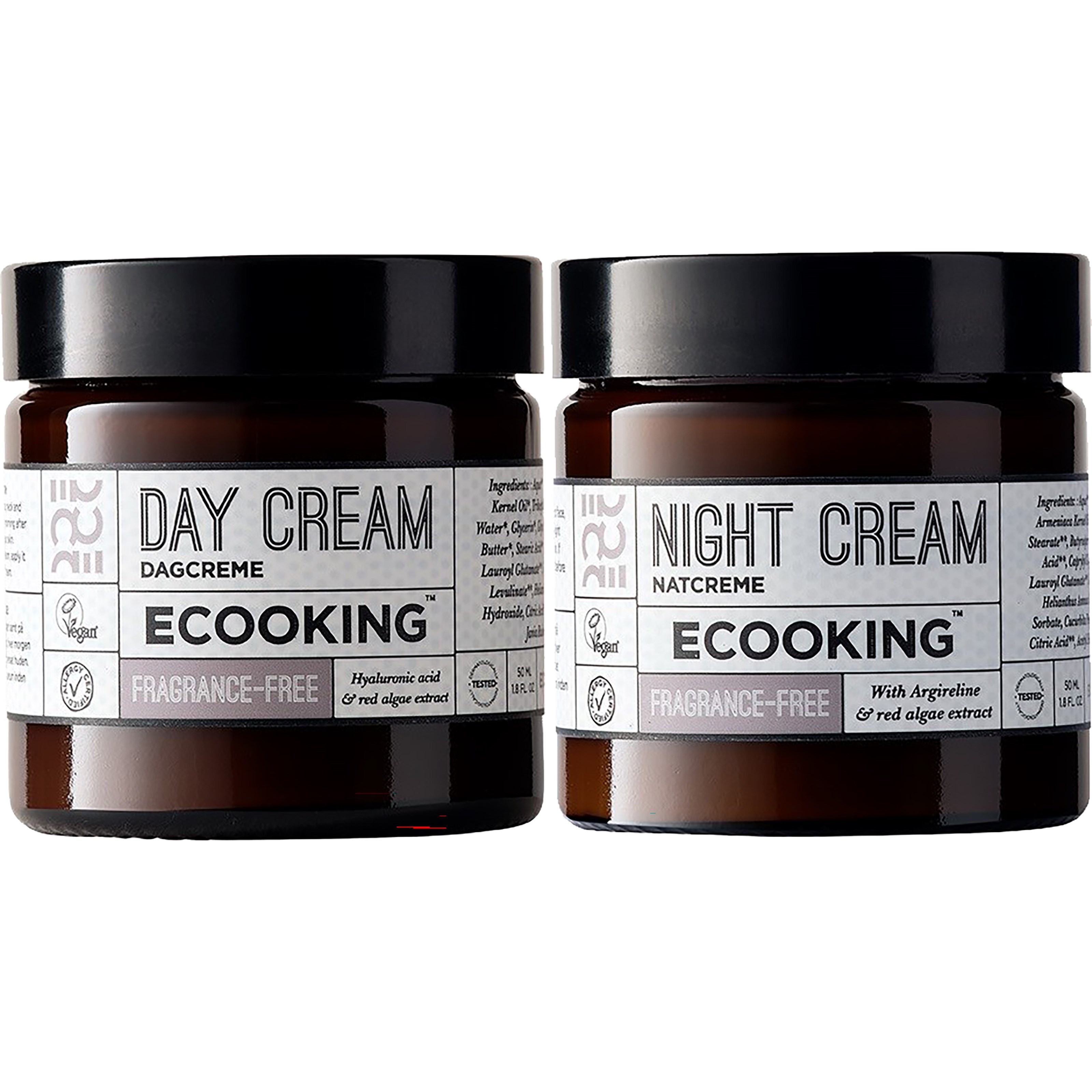 ECOOKING Fragrance Free Bundle Cream 50 ml & Night Cream 50 ml