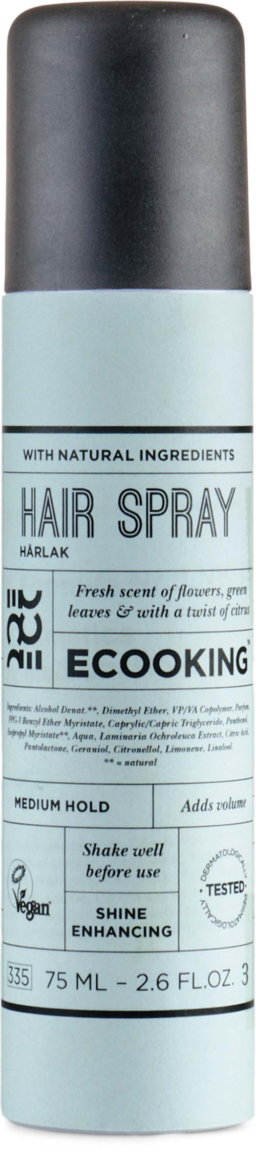 ECOOKING ECOOKING Haircare Hairspray 75 ml