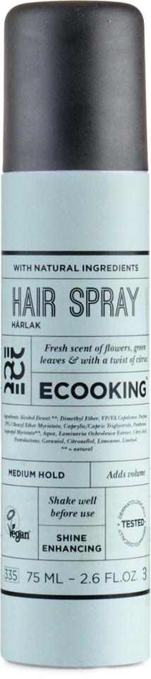 Ecooking Haircare Hairspray (small) 75 ml