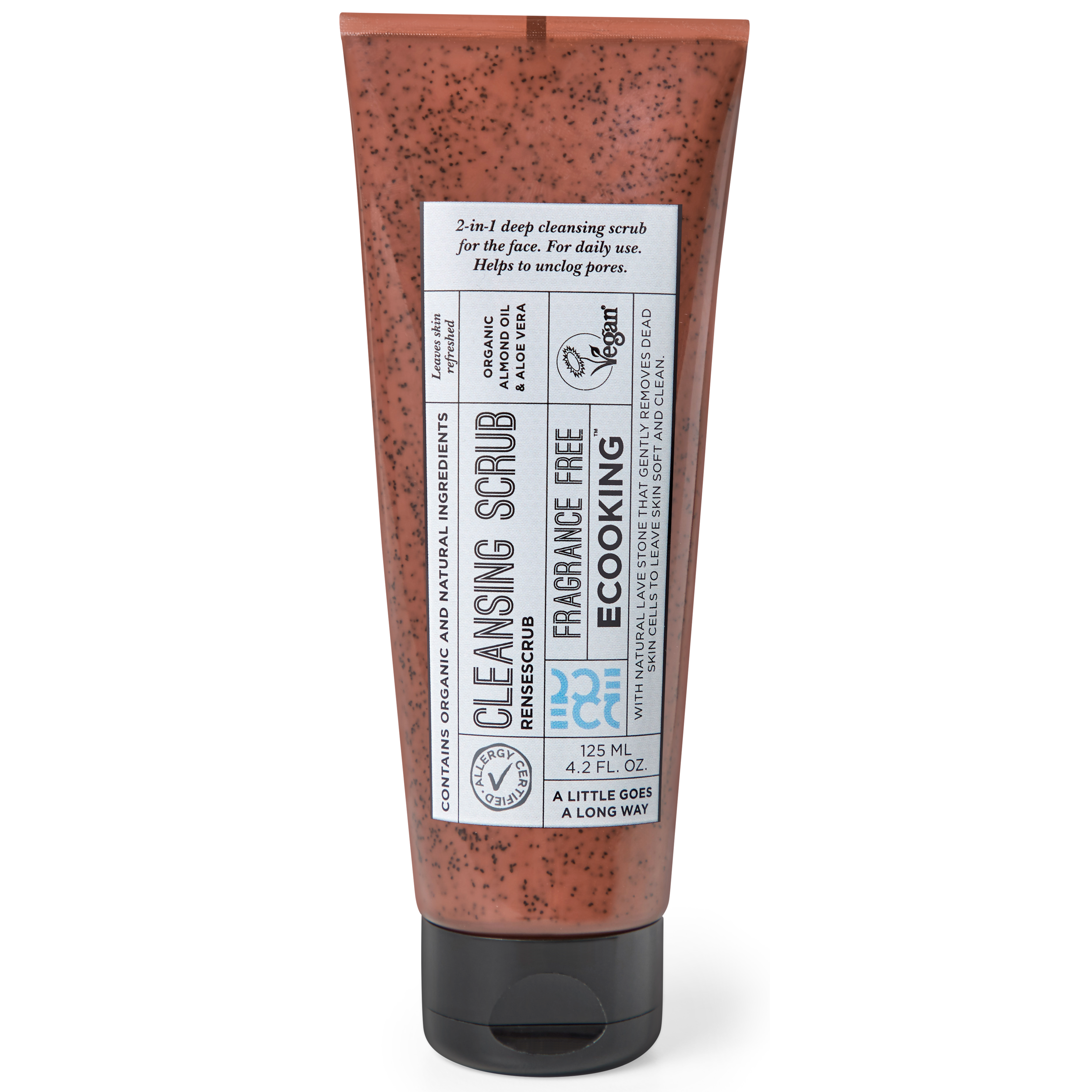 Ecooking Skincare Cleansing Scrub 125 ml