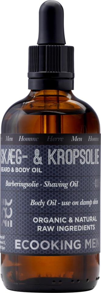 Ecooking Men Men Beard & Body Oil 100 ml