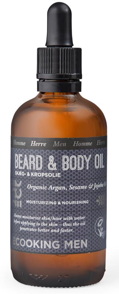 Ecooking Men Men Beard & Body Oil 100 ml