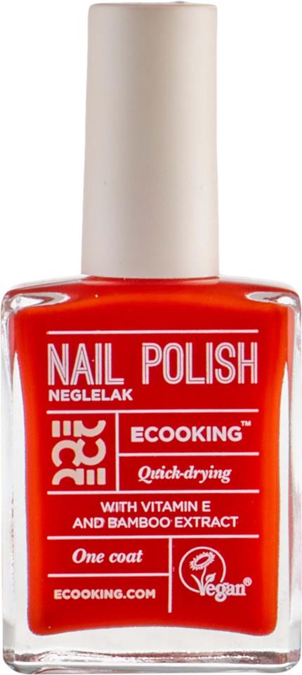 Ecooking Nail Polish 05 - Apple red 15 ml