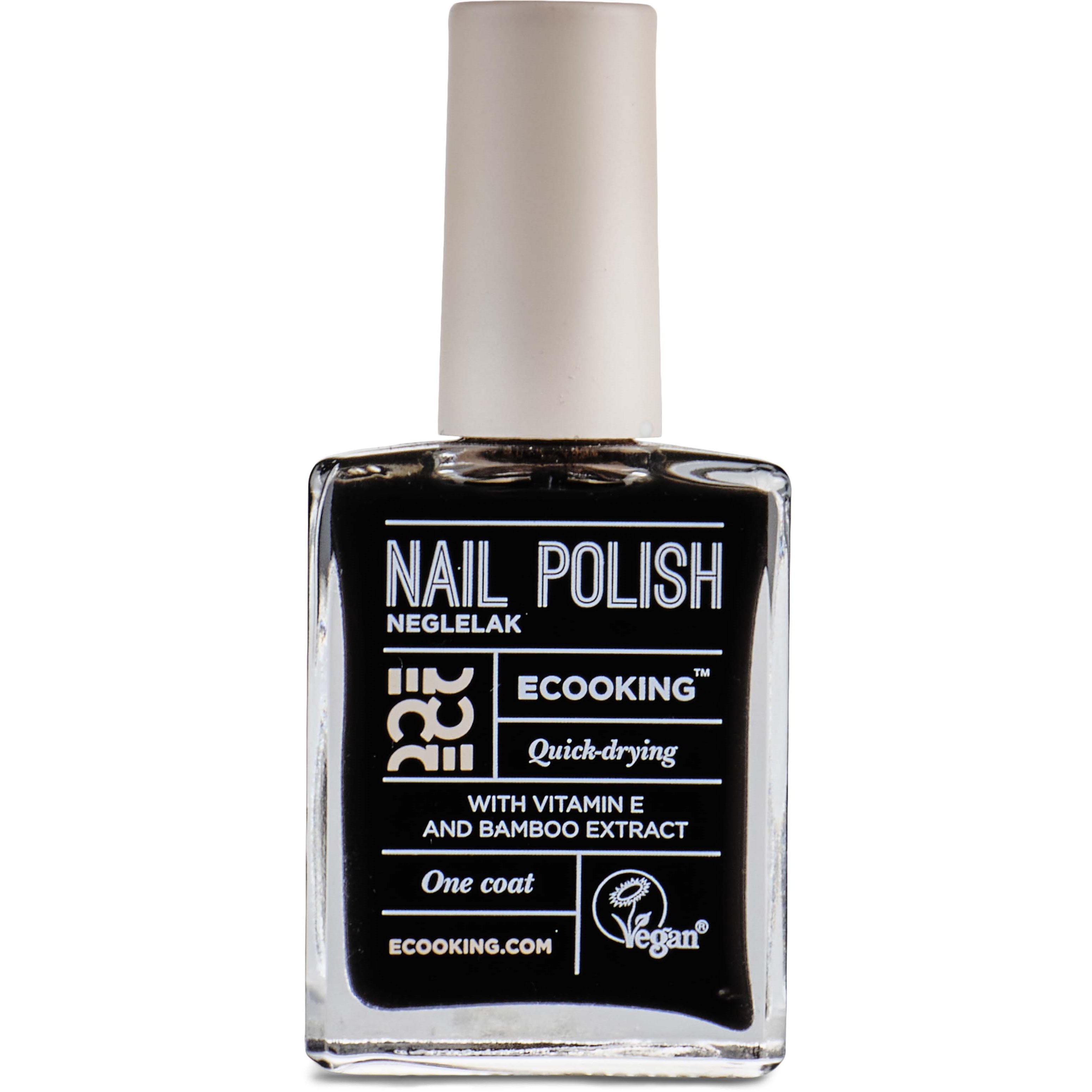 Ecooking Nail Polish 08 Black