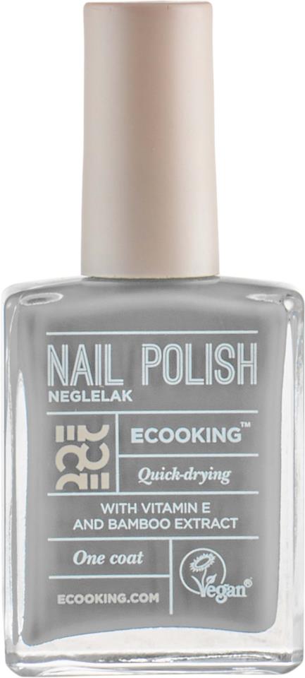 Ecooking Nail Polish 13 - Grey 15 ml
