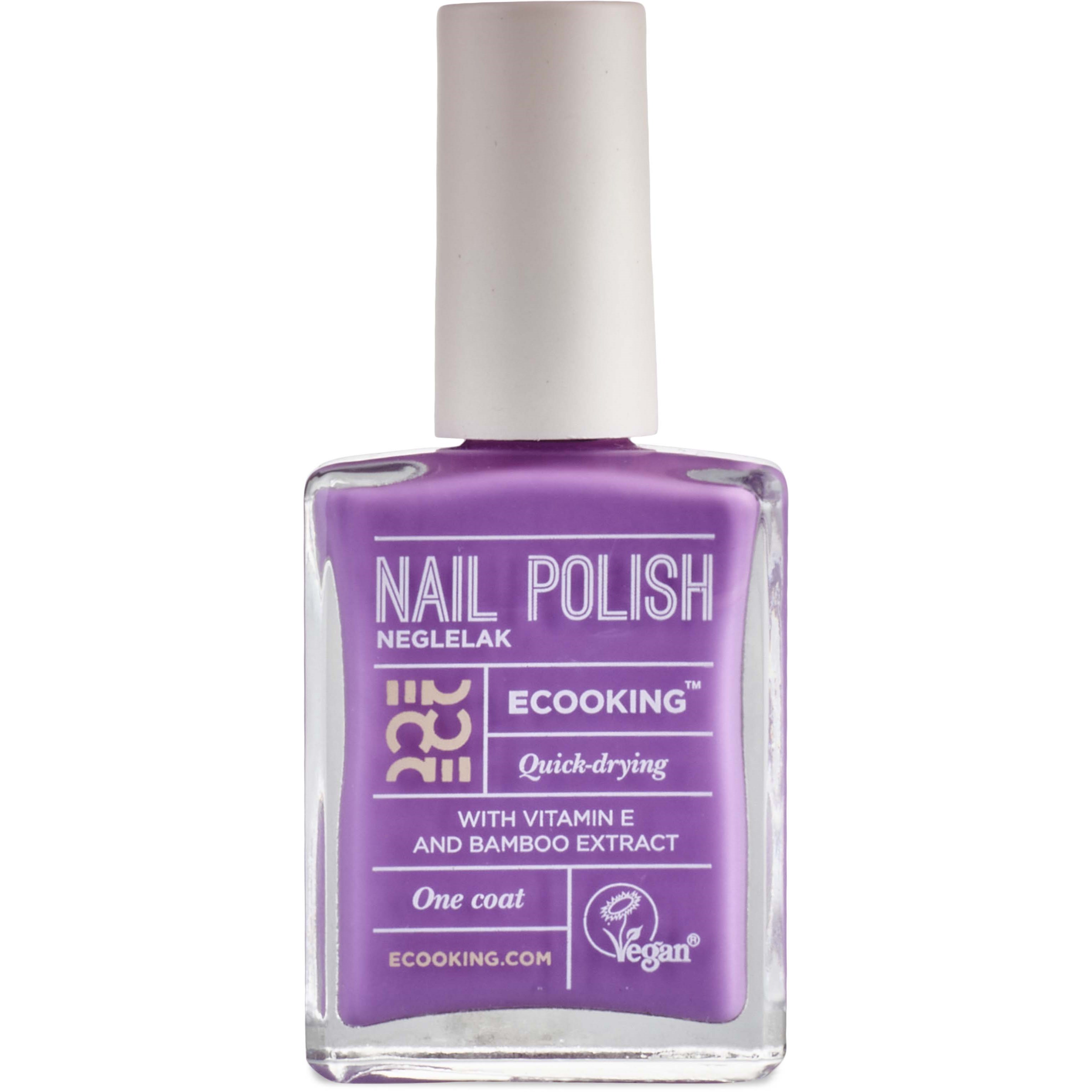 Läs mer om Ecooking Nail Polish 15 Purple