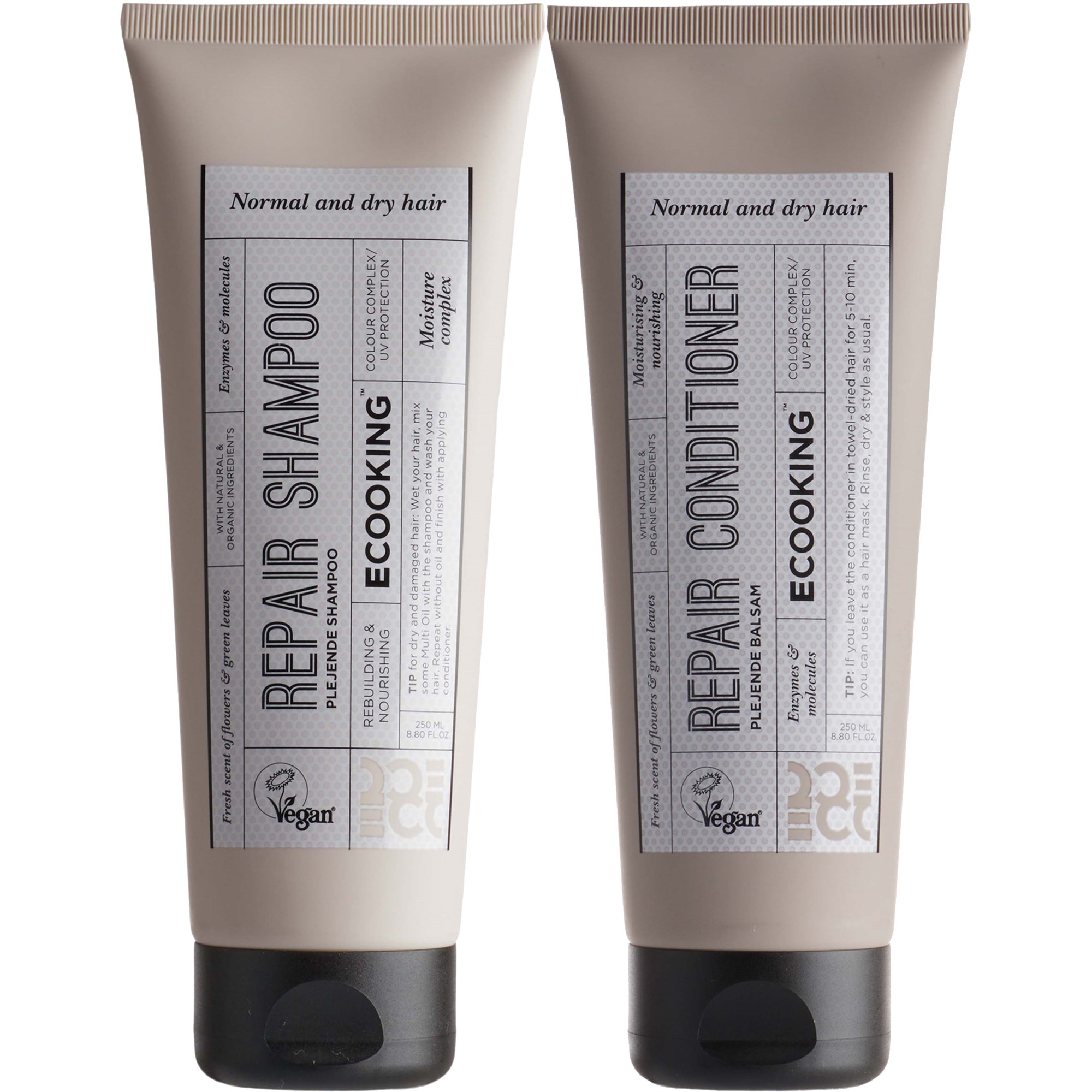 ECOOKING Repair Bundle Shampoo 250 ml & Conditioner 250 ml