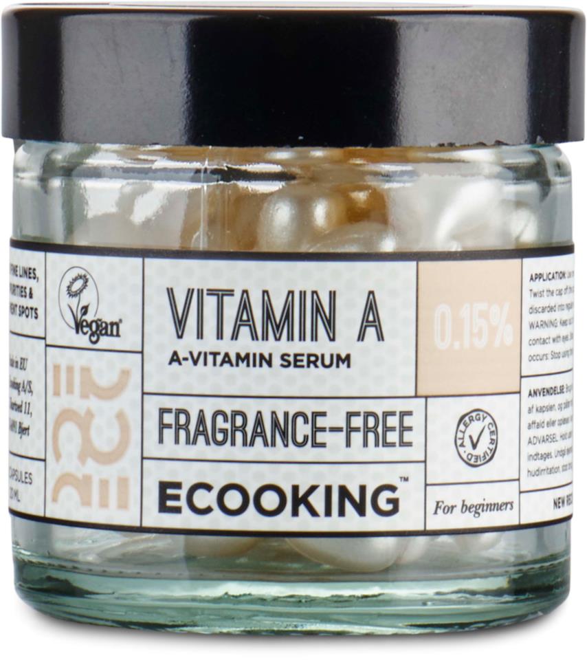 Ecooking Skincare A-vitamin 0,15% 60 pcs.