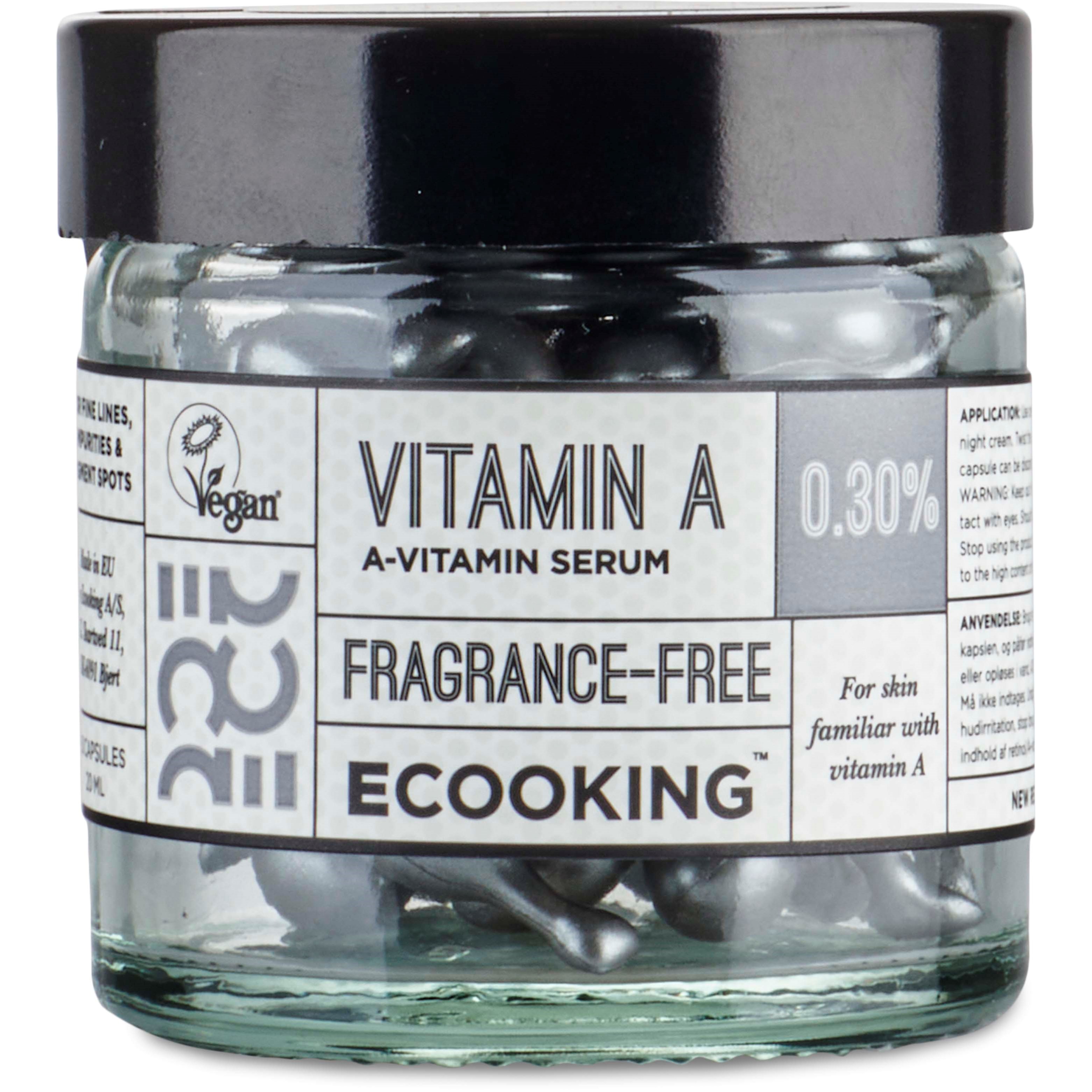 Bilde av Ecooking Skincare A-vitamin 0,30% 60 Stk
