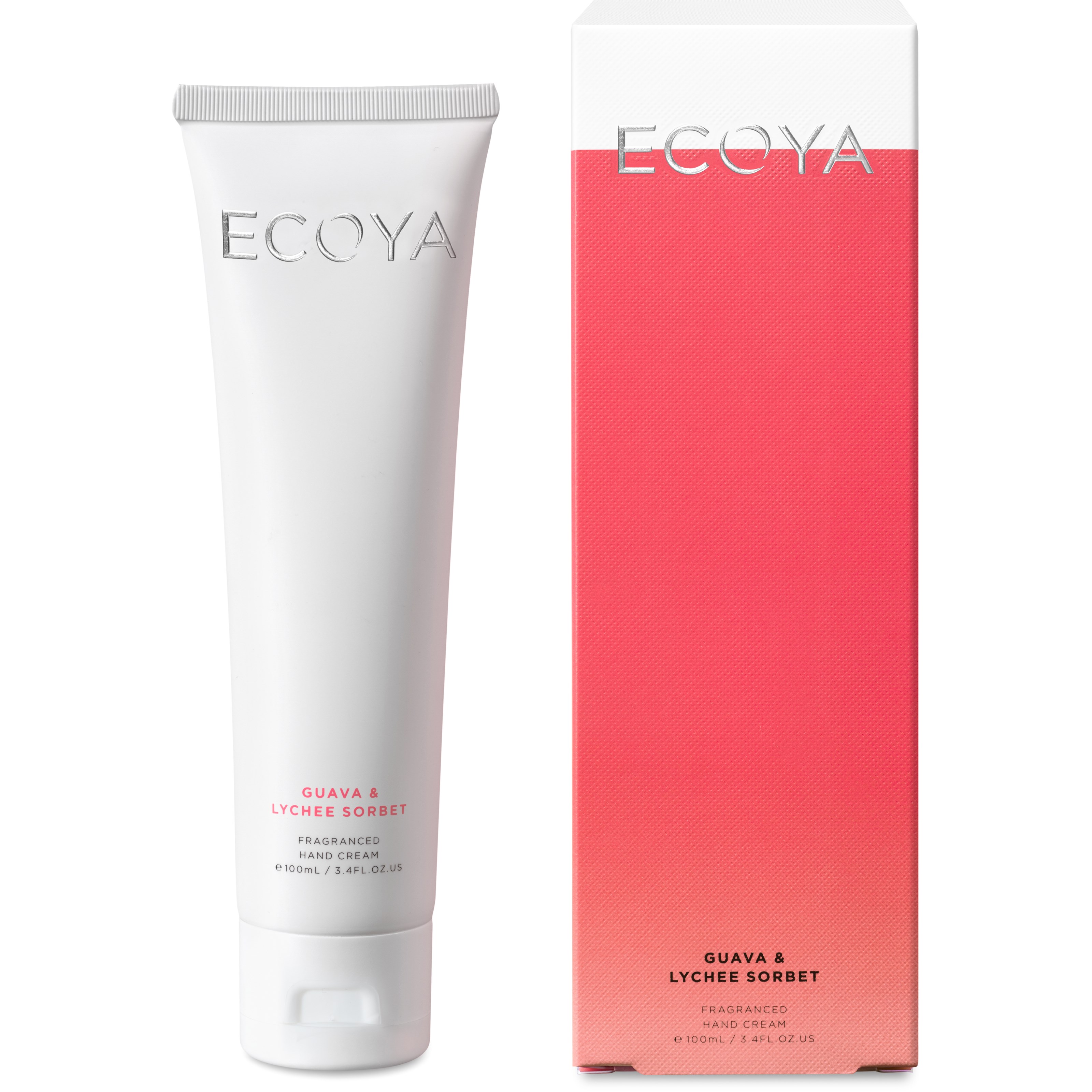 Ecoya Guava & Lynchee Sorbet Fragranced Hand Cream 100 ml