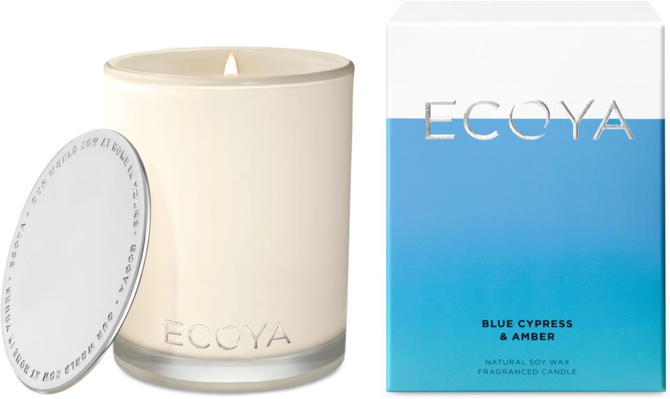 Ecoya Core Collection Madison Boxed Jar Blue Cypress & Amber