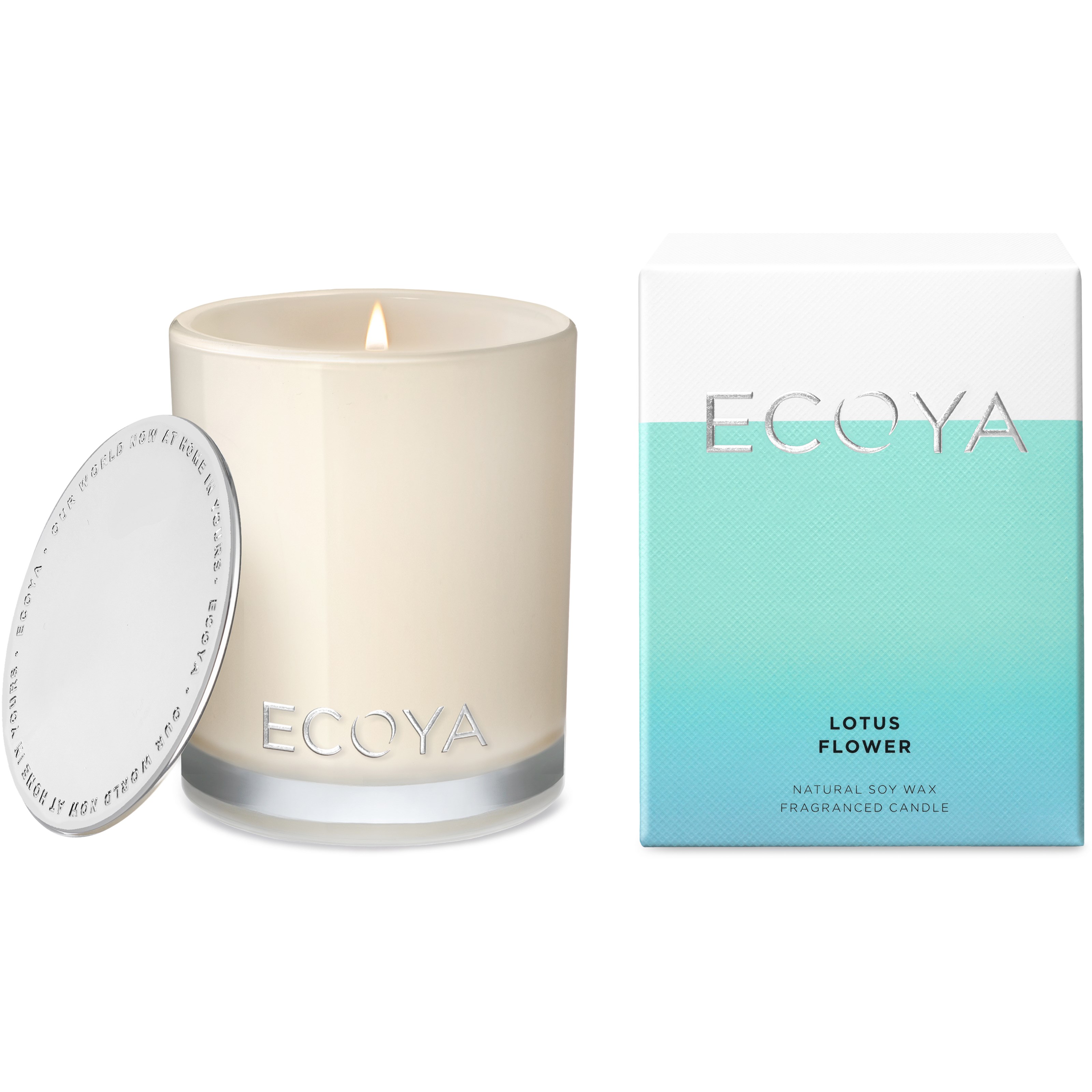Bilde av Ecoya Lotus Flower Fragranced Candle 80 G